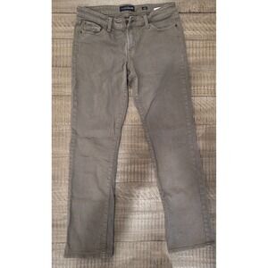 Lucky Brand Grey/Green Sweet Straight Regular Jeans Size 8/29